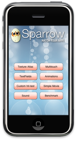 "Sparrow demo application"