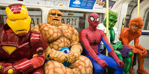 Heroes On A Train